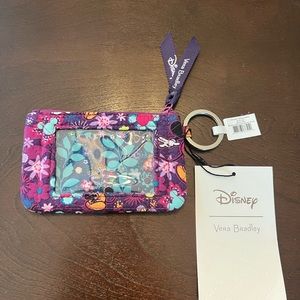 Disney Vera Bradley Zip ID in Sweet Floral